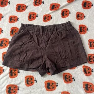 London Jean Brown Cargo Shorts